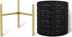 ARNIS Modern Planter Pots, Decorative Planters, Metal Pots - Image 2