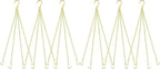 garini 6 Pack, 23 Inch Hanging Baskets Chain, Replacement Plant Hangers by garini