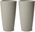 Step2 Tremont Tall Round Tapered Planter, Indoor/Outdoor Plants, Efficient by Step2
