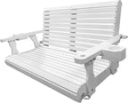 Wooden Porch Swing 2-Seater, Bench Swing - Image 8