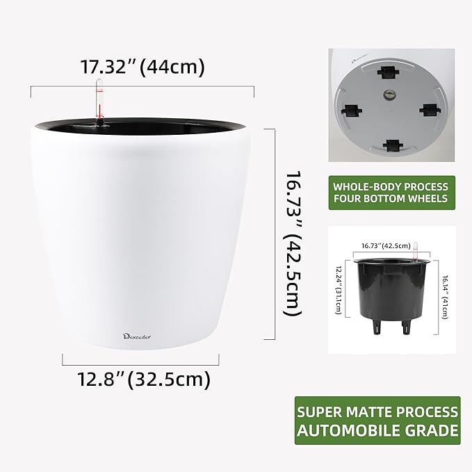 Dexceder 18x17 Self Watering Planter - Image 3