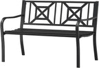 On Shine Patio Garden Bench, Outdoor Park Bench by Unknown
