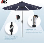 ABCCANOPY Durable Solar Led Patio Umbrellas - Image 6
