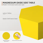 UPHA Outdoor Hexagon Coffee Table, Small Modern Minimalist Accent Tables - Image 4
