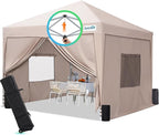 Quictent Privacy 8x8 Pop up Canopy Tent by QUICTENT