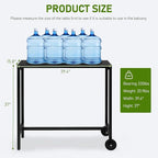 Outvita Outdoor Bar Table, Bistro Rectangle - Image 3