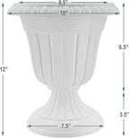 Arcadia Garden Products PL20WW Indoor/Outdoor Classic Traditional Plastic Urn - Image 6