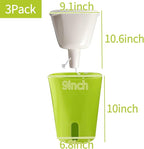 TCBWFY 9 Inch Self Watering Pots - Image 2