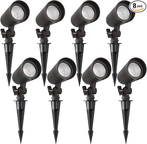 3CCT LED Landscape Lights with Connectors, 12V Low Voltage, 3000K/4000K/5000K by EENERGETICLIGHTING