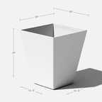 Veradek Pure Series Nobleton Plastic Planter - Image 2