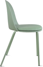 2xhome Modern Stackable Armless Dining Chair | Plastic Shell Seat - Image 9
