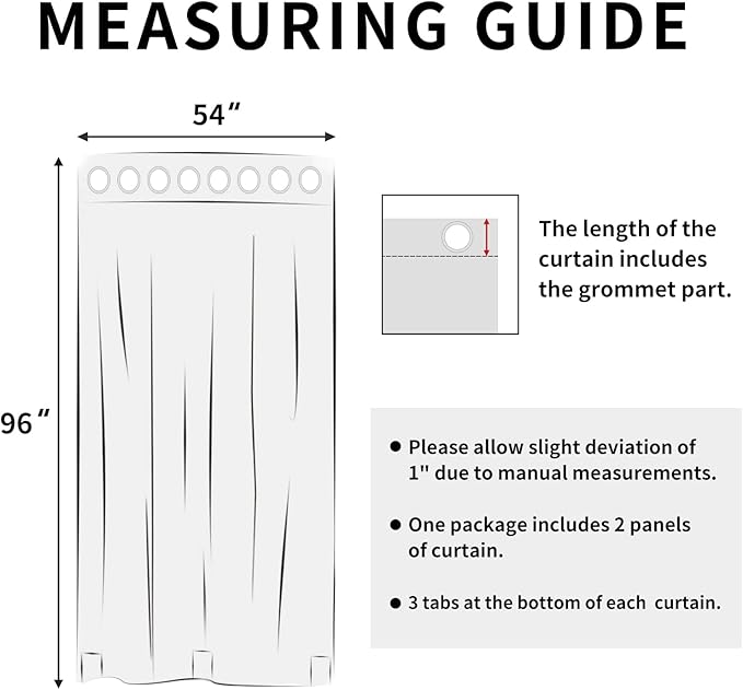 Easy-Going Linen Look Outdoor Curtains Waterproof Windproof Porch Curtains - Image 7