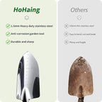 Garden Tool Set, 2 Pieces Stainless Steel Heavy Duty Garden Tools, Garden Kit - Image 5