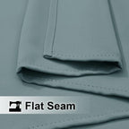 NICETOWN Greyish Blue Outdoor Curtains - Image 6