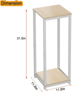 Plant Stand Indoor Corner Tall 2 Tier Metal Modern Flower Storage Plant Shelf - Image 6