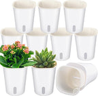 10 Pcs 3.74 Inch Self Watering Pots Self Watering Planters by Ziliny