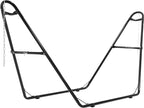 DUMOS Universal Double Hammock Stand Only, Heavy Duty Hammock Stands by DumosLifestyle