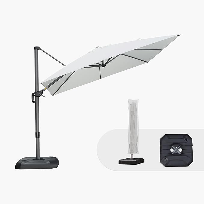 PURPLE LEAF 9'×9' Patio Umbrella by PURPLELEAF