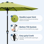 Garvee 10FT Patio Umbrella - Image 4
