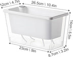 Window Box Planter, 3 Pack 10 Inch Plastic Self Watering Pots - Image 2