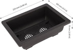 MANCHAP 20 PCS 8.9 Inch Plastic Bonsai Training Pots, Rectangular Bonsai Tree - Image 2