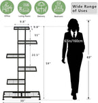 Metal Plant Stand, 6 Tier 12 Potted, Upgrade Multiple Plant Rack Shelf Organizer - Image 7