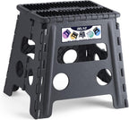 Delxo Folding Step Stool 13 inch Height Heavy Duty Foldable Step Stools by Delxo