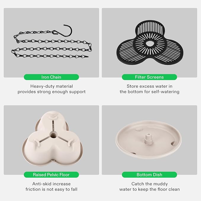 VIVOSUN 5 Tier Vertical Gardening Stackable Planter - Image 7