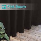 NICETOWN 2 Panels Blackout Outdoor Curtains - Image 7