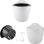 Homend 7 Pack Self Watering Hanging Planters, L Size, Suitable - Image 3