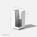 Veradek Block Series Pedestal Planter - Image 3