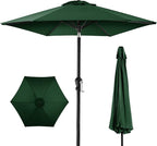 Best Choice Products 7.5ft Heavy-Duty Round Outdoor Market Table Patio Umbrella by BestChoiceProducts