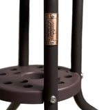 Garden Elements Outdoor Patio Furniture, Round Dining Table, Steel Base and Rim - Image 5