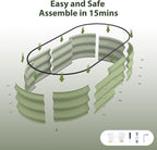 Raised Garden Bed Kit, Large Metal Raised Beds - Image 7