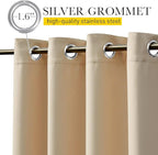 NICETOWN 2 Panels Outdoor Curtains - Image 4