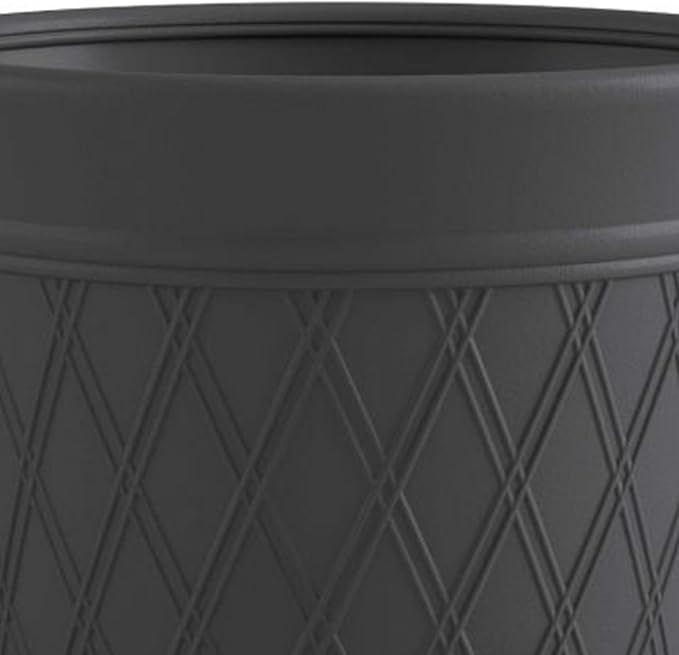 Suncast 12 Pack 14" x 12" Round Resin Decorative Weatherproof Outdoor Hideaway - Image 3
