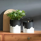 Nihow Ceramic Plant Pot: 6 Inch Planter - Image 5