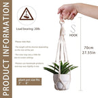 Artilady Plant Hanger Indoor Macrame Hanging Planters - Image 4