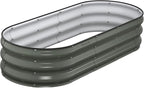 Raised Garden Bed Kit, Large Metal Raised Beds by Winpull