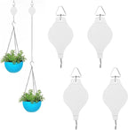 4PCS Plant Pulley Retractable Pulley Plant Hanger Hanging Flower Basket Hook by HOGXUAE
