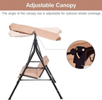 Tangkula 2 Person Porch Swing, Outdoor Swing - Image 8