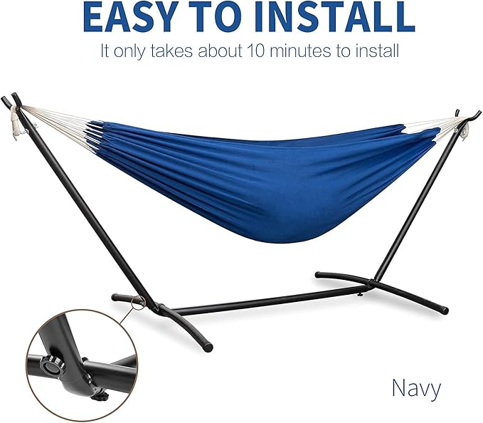 PNAEUT Double Hammocks with Stand - Image 6