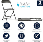 Flash Furniture Hercules Series Plastic Folding Chairs - Image 4