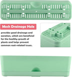 6 Pack Rectangle Planter 16x4.4 Inch Window Boxes Planters Rectangular Large - Image 2