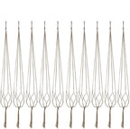 Plant Hanger, 10 Pieces 40'' Macrame Plant Hangers, Hanging Planters by Kicovitifa