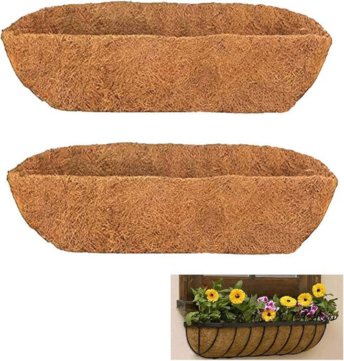 2 pcs Trough Coco Liner 48 inch Wall Planter Replaceable Coco Liner by HHTHH