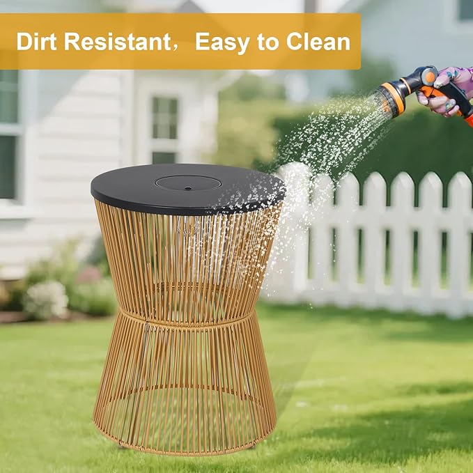 HMVPL Solar Outdoor Side Table - Image 5