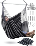 XXL Hammock Chair Hanging Rope Swing by Lulladle
