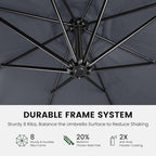 OLILAWN 10ft Patio Umbrella - Image 6
