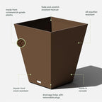 Veradek Pure Series Nobleton Plastic Planter - Image 3
